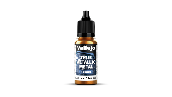 Vallejo 77.163 Imperial Gold Airbrush True Metallic Metal 18 ml bottle