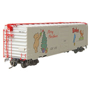 Kadee HO 6933 50' PS-1 Boxcar, Christmas 2025 — exact product view 2