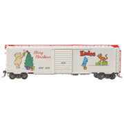 Kadee HO 6933 50' PS-1 Boxcar, Christmas 2025 — exact product view 5