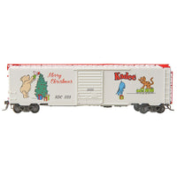 Kadee HO 6933 50' PS-1 Boxcar, Christmas 2025 — exact product view 5