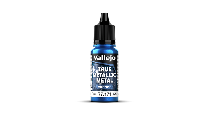 Vallejo 77.171 Sapphire Blue Airbrush True Metallic Metal 18 ml bottle