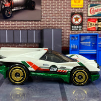 Loose Hot Wheels - Rally Speciale- White, Green and Red