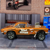 Loose Hot Wheels - 1962 Chevy Corvette Gasser - Bronze and Black