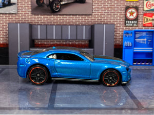 Loose Hot Wheels - 2012 Chevy Camaro - Blue and Black