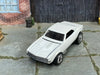 Custom Hot Wheels - 1967 Chevy Camaro - Pearl White - Chrome AMR Wheels - Rubber Tires