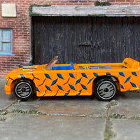 Loose Hot Wheels - Boom Box Mini Truck- Orange and Blue