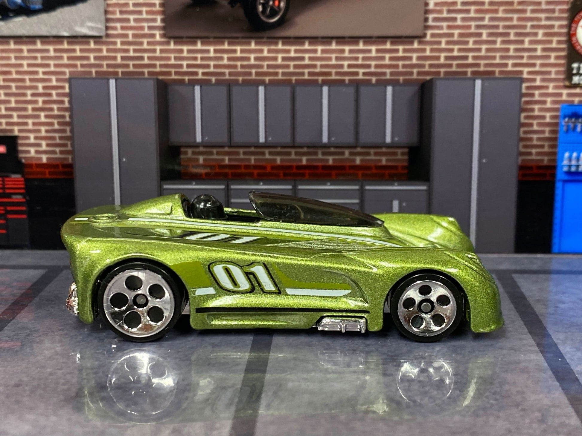 Loose Hot Wheels - Monoposto - Green 01