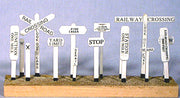 Banta Modelworks HO Scale Right-Of-Way Signs 62-Pack Kit – 2030 — exact product reference view 2