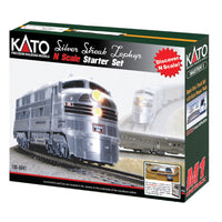 Kato N Silver Streak Zephyr Starter Set E5A W/ Track and Power Pack — exact product reference