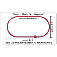 Kato N Silver Streak Zephyr Starter Set E5A W/ Track and Power Pack — exact product reference view 2