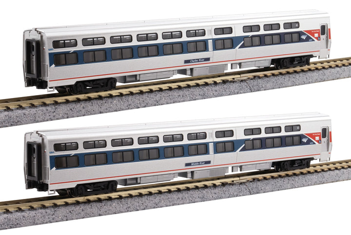 Amtrak Viewliner I Sleeper 2 Car Set Phase VII (106-6296) exact product view 1