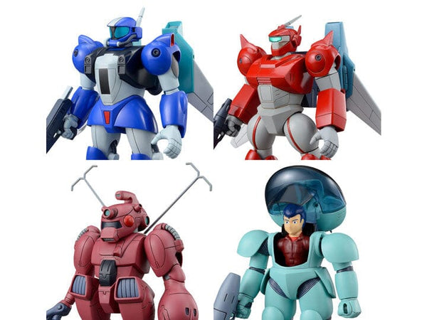 Bandai Round Vernian Vifam Wave 2 Set of 4 Figures Model Kit — product view 1