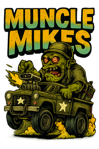Muncle Mikes Hot Rod and Rat Rod Shirt Mayhem! Monster Rods! (039) artwork close-up