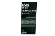 Kato N Scale Bright LED Passenger Car Lighting 6 pack - 11212 — exact product reference