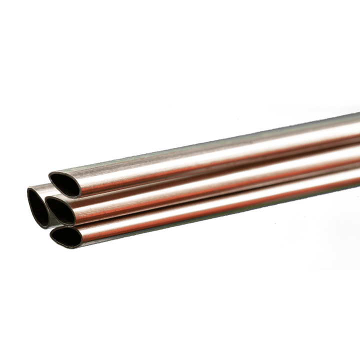 Aluminum Streamline: 1/2" OD x .016" Wall x 35" (4 Pieces) — exact K&S Engineering product reference
