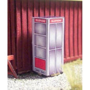 Osborn Models N Scale Vintage Phone Booth 3088 — exact product view