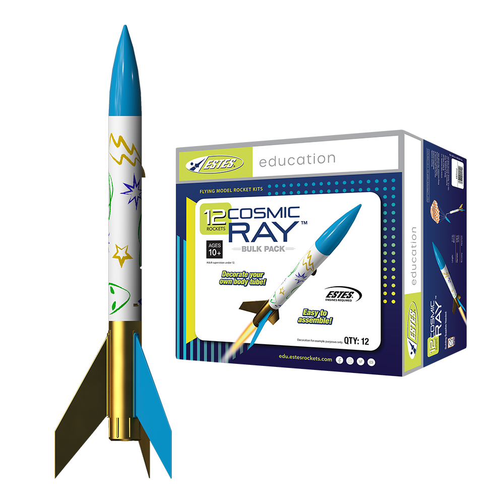 Estes Cosmic Ray® Bulk Pack (12 pk) (1112) product view 1
