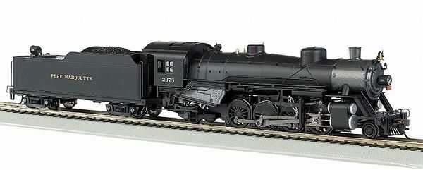 Bachmann Pere Marquette 2-8-2 #2378 – HO Scale 54401 - exact locomotive and tender