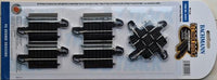 Bachmann HO E-Z Track 90-Degree Crossing, Steel Alloy - alternate product and package view 1
