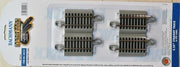 Bachmann HO E-Z Track 2.25-Inch Straight Track Four-Pack - alternate product and package view 1