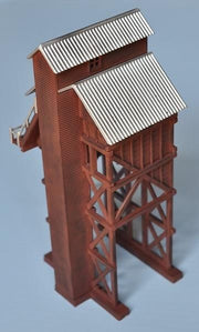 Bachmann HO Plasticville Coaling Station Kit - assembled example, view 3