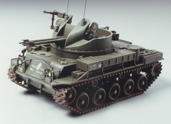 Tamiya 35161 U.S. M42 Duster Self-Propelled AA Gun - 1:35 - product image