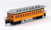 Bachmann HO Old-Time Coach, Unlettered Yellow - alternate product and package view 1