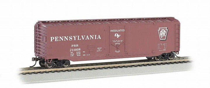 Bachmann HO Pennsylvania 21008 50-Foot Plug-Door Boxcar - product and package view 1