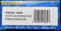Bachmann HO Pennsylvania 21008 50-Foot Plug-Door Boxcar - product and package view 3