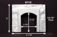 Monroe Models HO 119 Single-Track Tunnel Portal, Concrete Lined — exact Monroe Models product image
