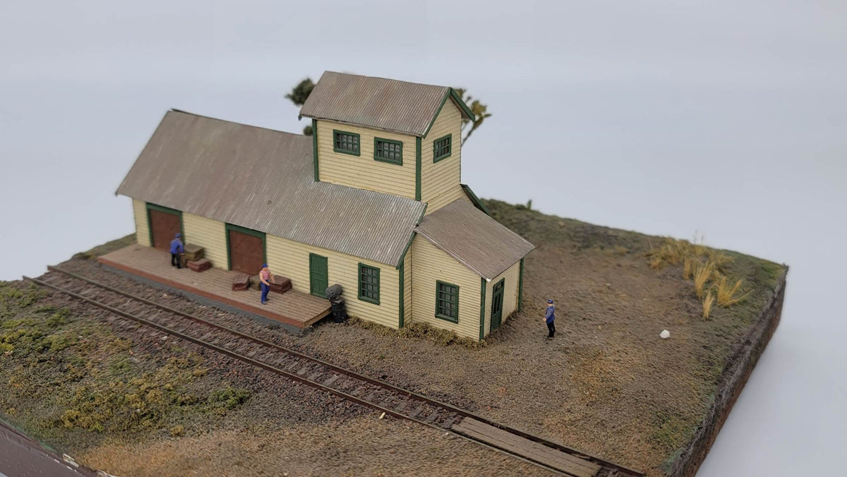 Hubermill Warehouse (N Scale) (120) exact product view 1