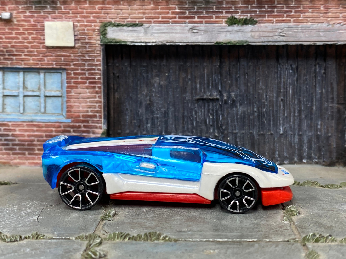 Loose Hot Wheels - El Viento - Red, White and Blue