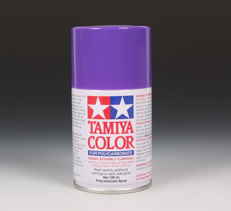 Tamiya PS-10 Purple Polycarbonate Spray Paint, 100 ml– product image