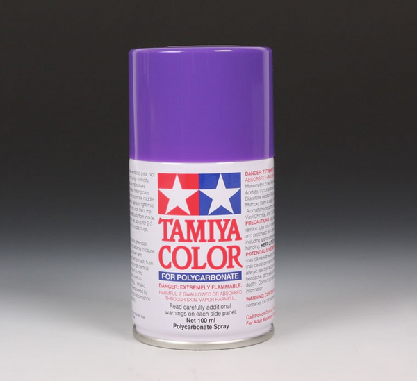 Tamiya PS-10 Purple Polycarbonate Spray Paint, 100 ml