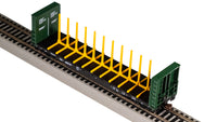Bachmann HO 52-Foot Center-Beam Flatcar - Canadian National #604751 — manufacturer product view 5