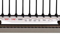Bachmann HO 52-Foot Center-Beam Flatcar - Soo Line #5060 — manufacturer product view 3