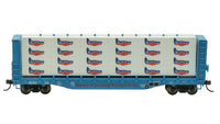 Bachmann HO 52-Foot Center-Beam Flatcar with Lumber Load - Bennett Lumber Products #316 — manufacturer product view 2
