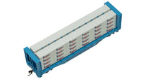 Bachmann HO 52-Foot Center-Beam Flatcar with Lumber Load - Bennett Lumber Products #316 — manufacturer product view 5
