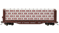 Bachmann HO 52-Foot Center-Beam Flatcar with Lumber Load - Canadian National #604215 — manufacturer product view 2