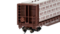 Bachmann HO 52-Foot Center-Beam Flatcar with Lumber Load - Canadian National #604215 — manufacturer product view 4