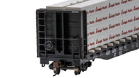 Bachmann HO 52-Foot Center-Beam Flatcar with Lumber Load - Northern Pacific #67022 — manufacturer product view 4
