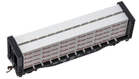 Bachmann HO 52-Foot Center-Beam Flatcar with Lumber Load - Northern Pacific #67022 — manufacturer product view 5
