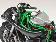 Tamiya 14131 Kawasaki Ninja H2R 1:12 — assembled and painted model, view 5
