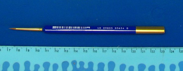 Revell 39654 Painta Luxus Red Marten Paint Brush – Size 0