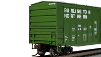 Bachmann HO 50-Foot Outside-Braced Boxcar with Flashing EOT - Burlington Northern — manufacturer product view 4
