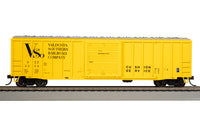 Bachmann HO 50-Foot Outside-Braced Boxcar with Flashing EOT - Valdosta Southern #6006 — manufacturer product view 2