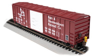 Bachmann HO 50-Foot Outside-Braced Boxcar with Flashing EOT - Bath & Hammondsport #25105 — manufacturer product view 2