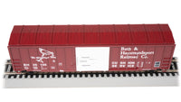 Bachmann HO 50-Foot Outside-Braced Boxcar with Flashing EOT - Bath & Hammondsport #25105 — manufacturer product view 3