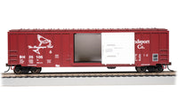 Bachmann HO 50-Foot Outside-Braced Boxcar with Flashing EOT - Bath & Hammondsport #25105 — manufacturer product view 4