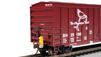 Bachmann HO 50-Foot Outside-Braced Boxcar with Flashing EOT - Bath & Hammondsport #25105 — manufacturer product view 5